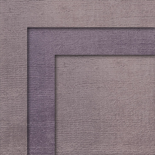 Inset Border Silk Rug