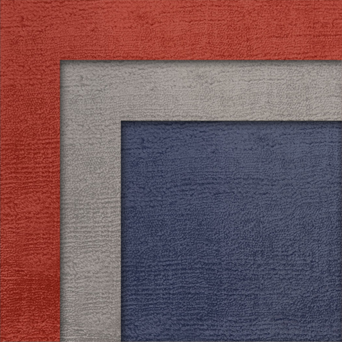 Double Bordered Silk Rug
