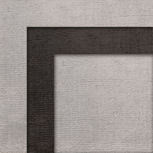 Inset Border Silk Rug