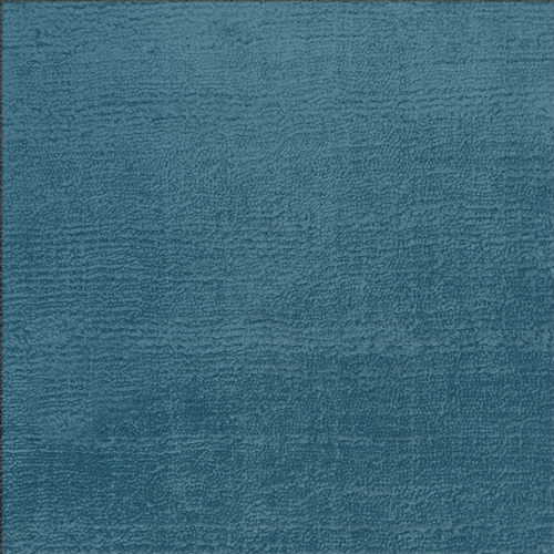 Plain Silk Rug -  Teal (AS052)