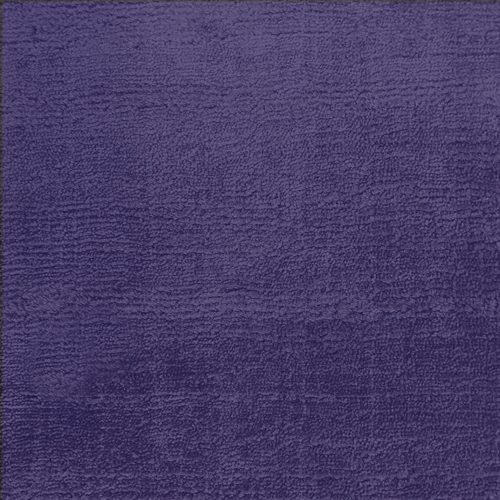 Plain Silk Rug - Brilliant Night Blue (AS049)
