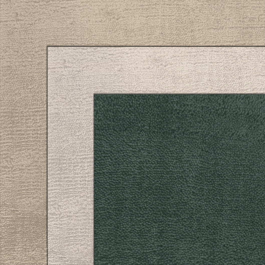 Wool & Silk Bordered Rug