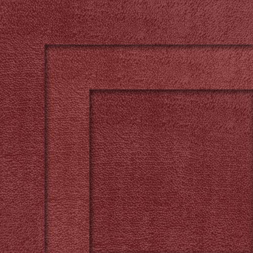 Inset Bordered Wool Rug