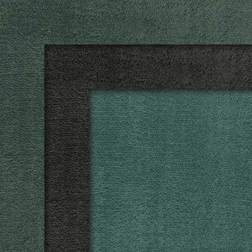 Double Bordered Wool Rug
