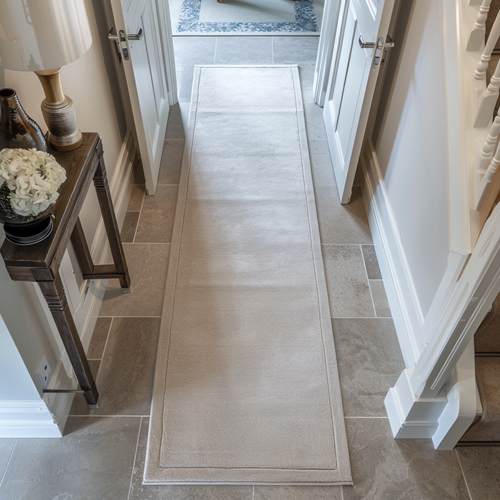 Wool Bordered Runner