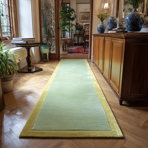 Wool Bordered Runner