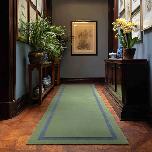 Wool Bordered Runner