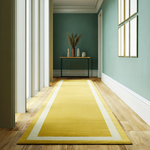 Wool Bordered Runner