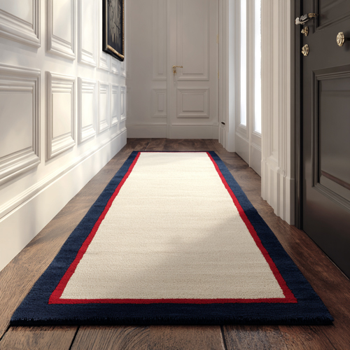 Wool Bordered Runner
