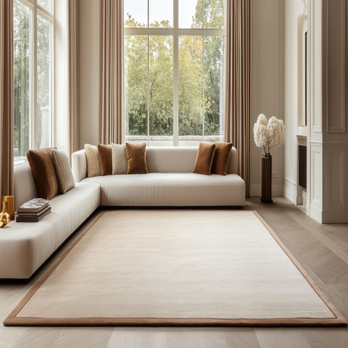 Wool Bordered Rug