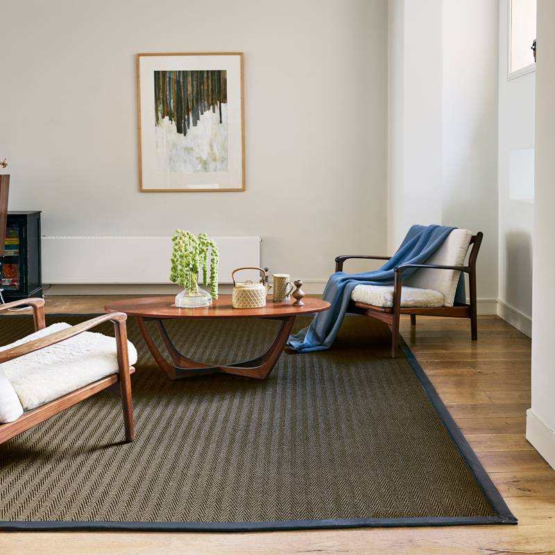 Custom made sisal rug